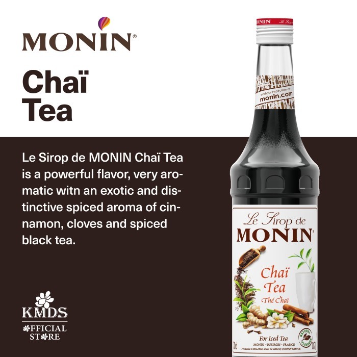 

MONIN CHAI TEA CONCENTRATE 70CL