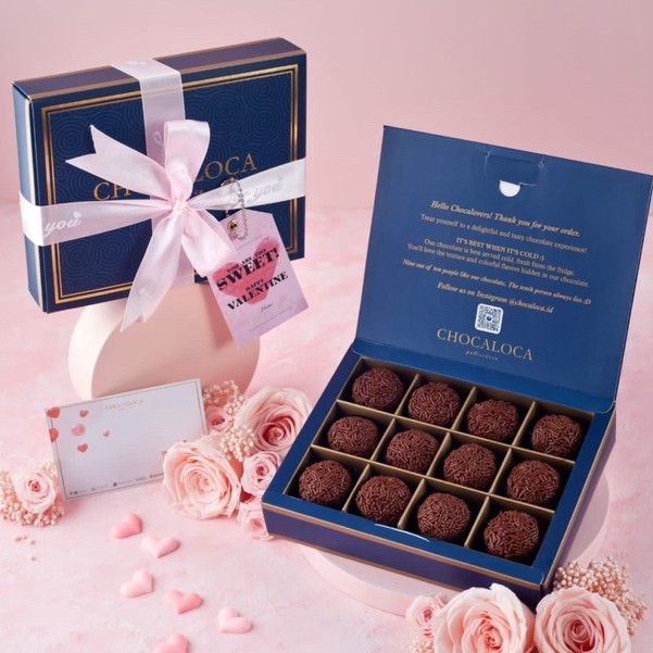 

Valentine Chocolate Hampers By Chocaloca Realpict