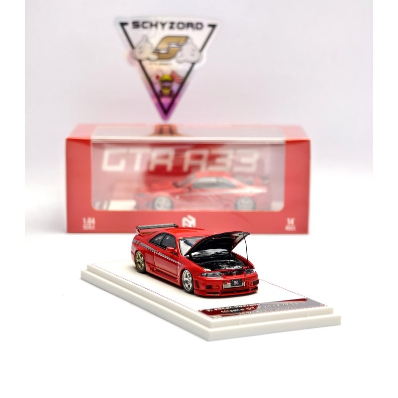 terbaru  focal horizon nissan gtr r33 nismo 400r open hood limited edition red ready