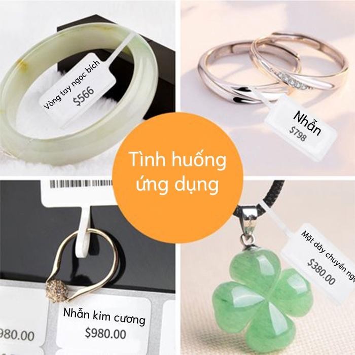 

Nimbot B18 Kertas Label Perhiasan, Digunakan Untuk Membuat Label Harga Perhiasan. New