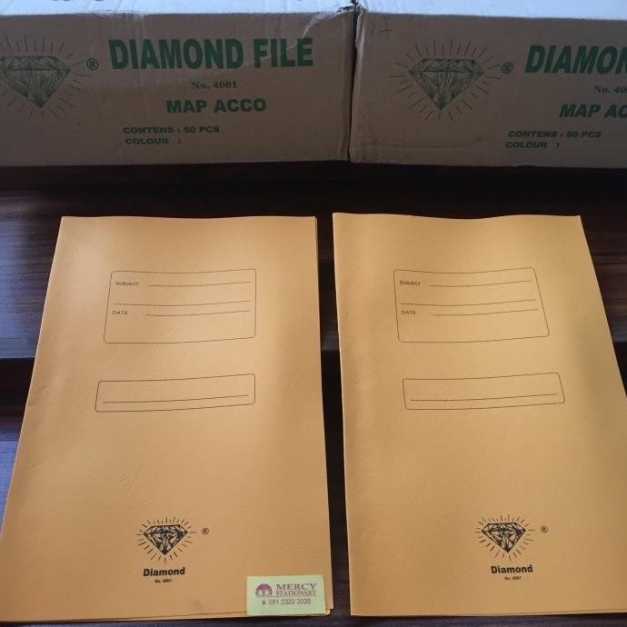 

Map Kertas Acco Diamond / Stopmap Snell Kertas Bufalo