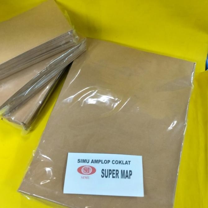 

AMPLOP COKLAT SUPER MAP / UKURAN SUPER MAP STOK TERBATAS