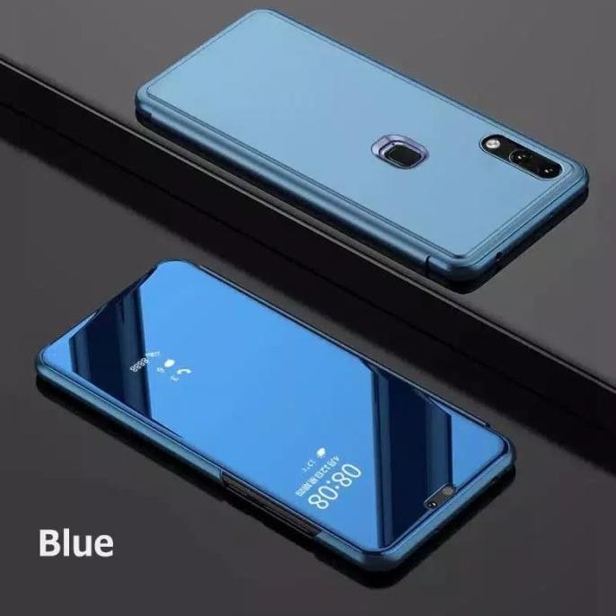 FLIP CASE MIRROR HONOR 8X LEATHER CASE Stok Terbatas