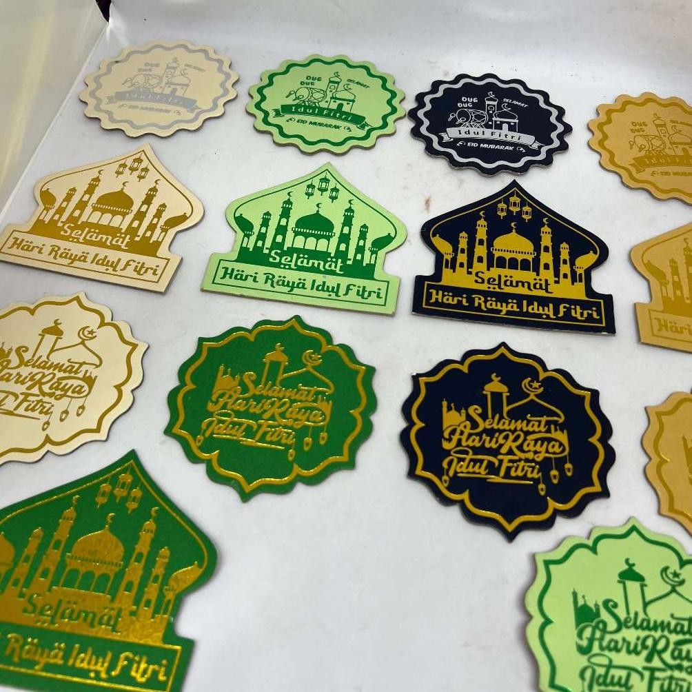 

SPECIAL (12 PCS) Tempelan Emblem Karton Hot Print Lebaran Topper Hangtag Idul Fitri Logo Paperbag Hiasan Parcel Ramadhan Aksesoris Kue Hampers Kado Bouquet Eid Mubarak eqw-68