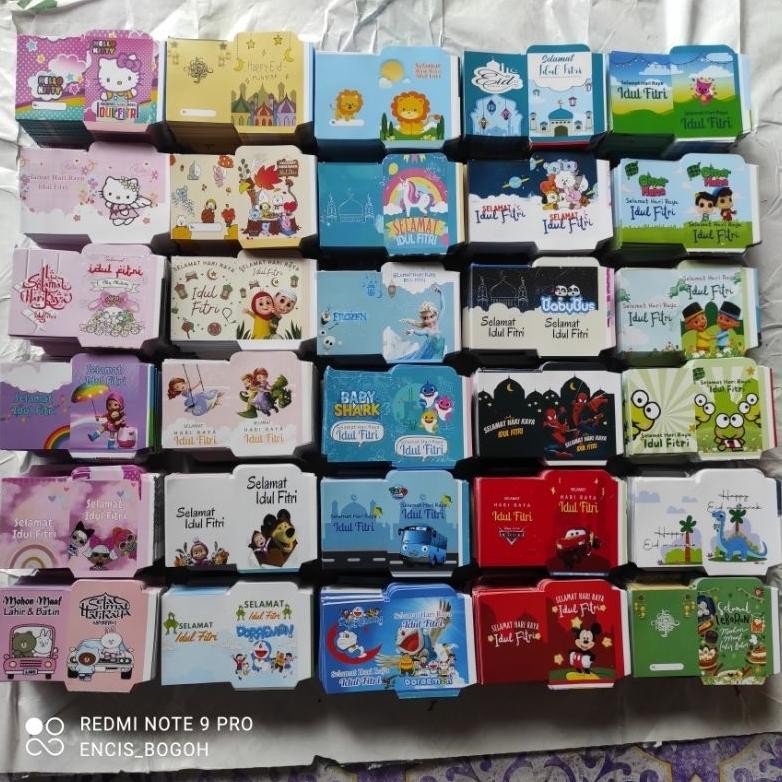 

TERMURAH 1000 Lembar Amplop lebaran tema Muslim uk mini ah