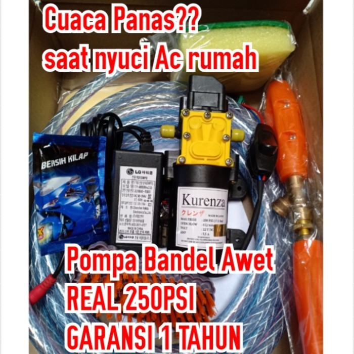 Pompa Air Cuci Motor Mobil - Cuci Ac Mini Steam - Mesin Pompa Steam