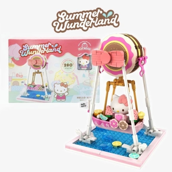 play nation summer wunderland sanrio hello Kitty donut ship