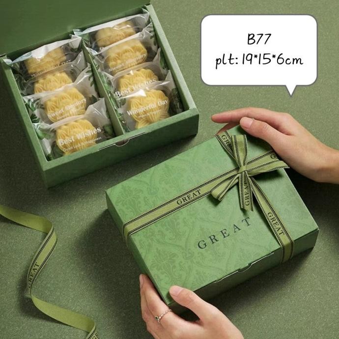 (5PC) KOTAK NASTAR B77 BOX HAMPERS KUE KERING KUE NASTAR