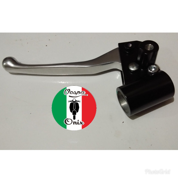 BEBAS ONGKIR - DUDUKAN SPION VESPA S KIRI HANDLE REM HANDBRAKE S ORIGINAL VESPA
