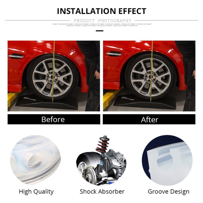

TERLARIS! TERMURAH!! 2 Buah Transparent Peredam Goncangan Mobil Bumper Per Power Auto Buffer Type A