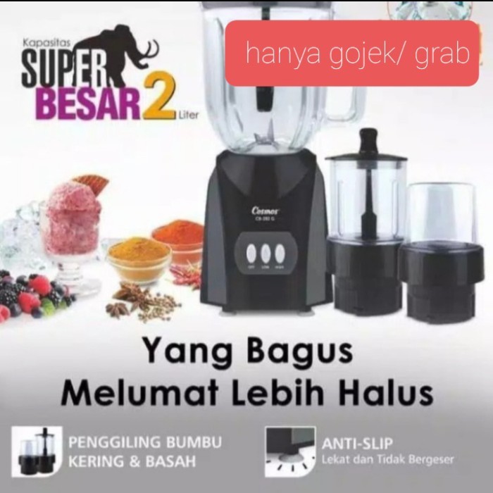 Blender Kaca 3 In 1 Cosmos 282G