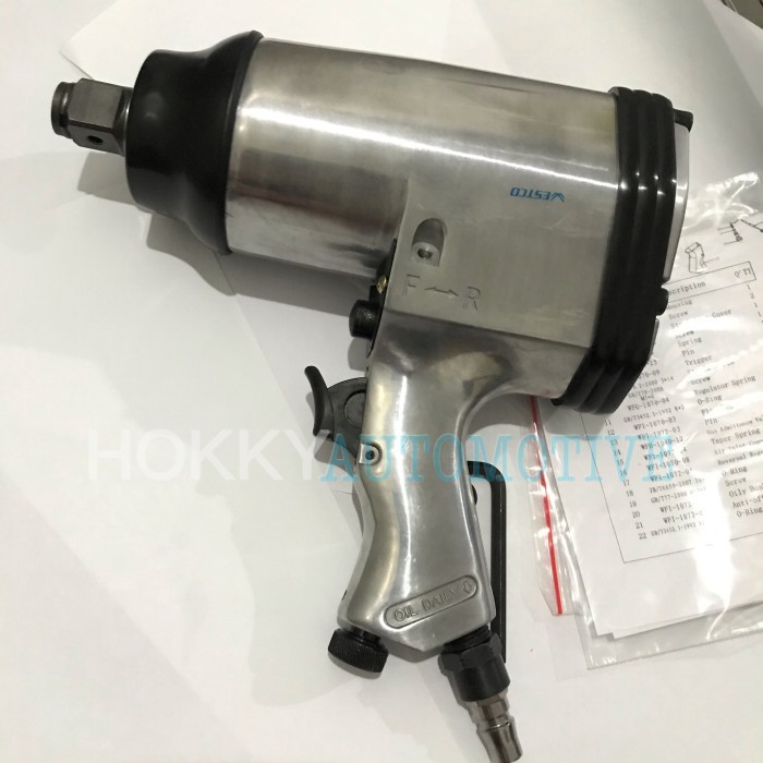 westco air impact wrench 3/4" - alat buka baut angin truck heavy duty