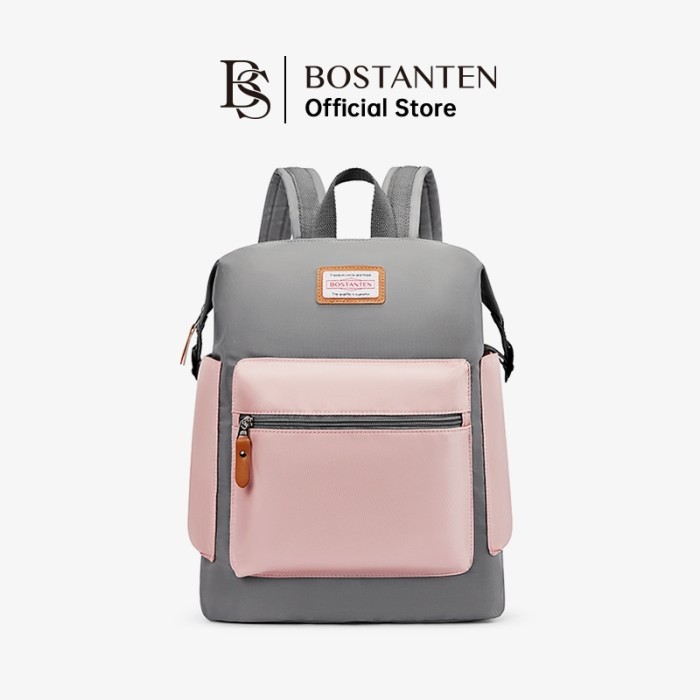 Bostanten Ransel Pria Ransel Wanita Tas Couple Unisex Tas Pelajar