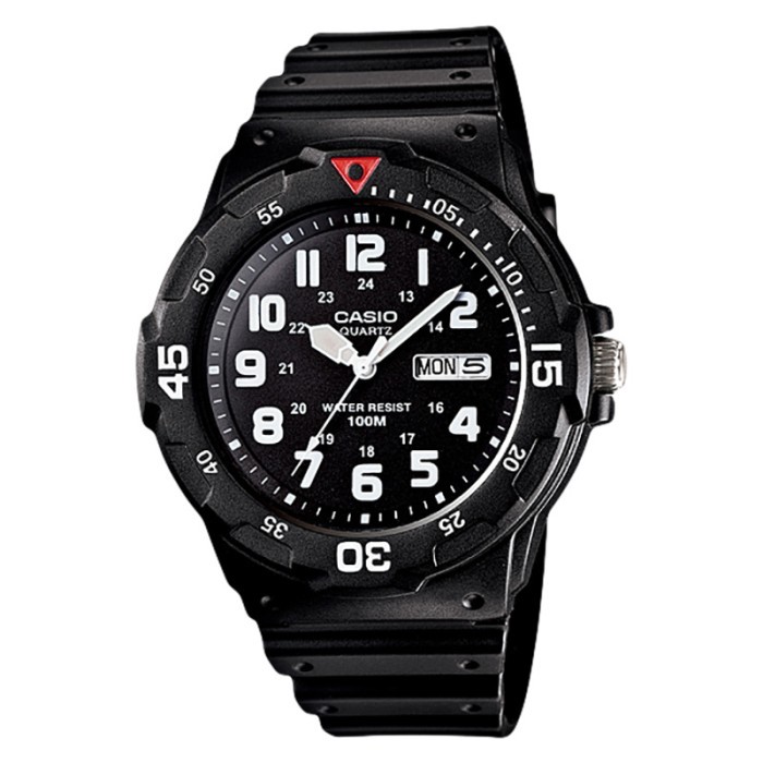 PROMO Casio General MRW-200H-1BVDF Jam Pria ORI & Bergaransi