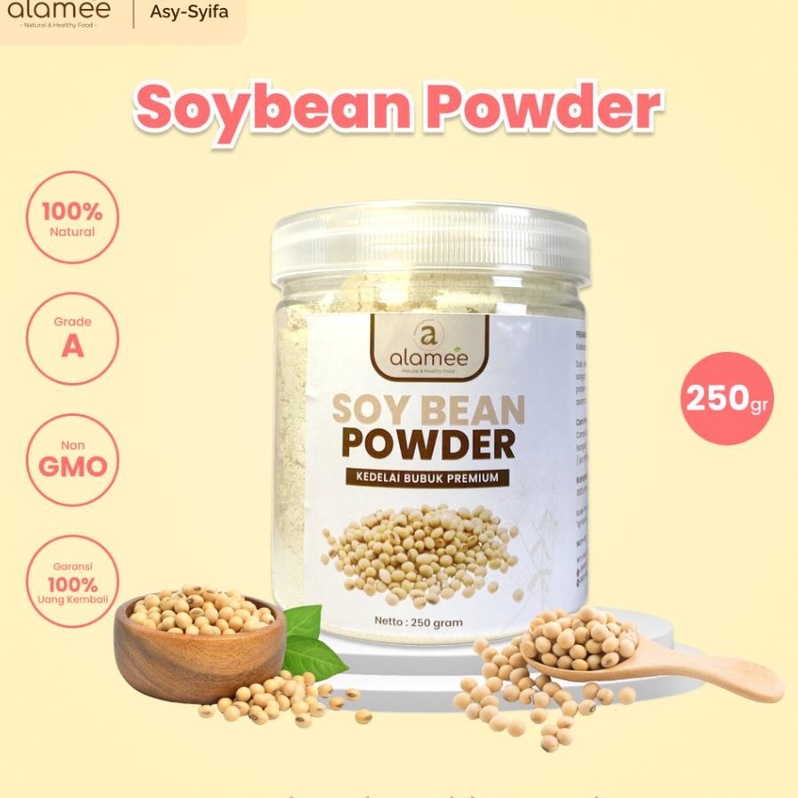 

Alamee Oy L Bean Powder Bubu Uu Acang Edelai Murni Tinggi Protein Tanpa Gula 250Gr