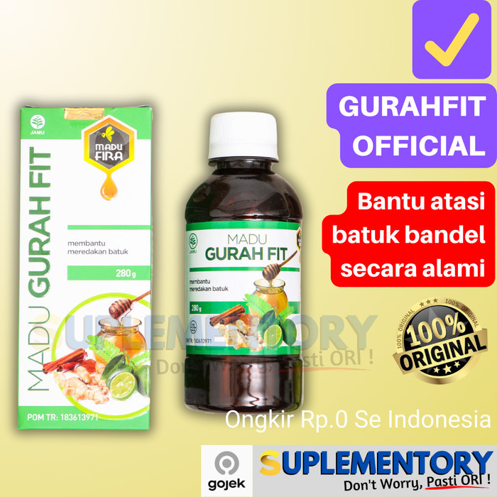 

Madu Gurahfit Obat Herbal Batuk Flu Pilek Sakit Tenggorokan Gurah Fit