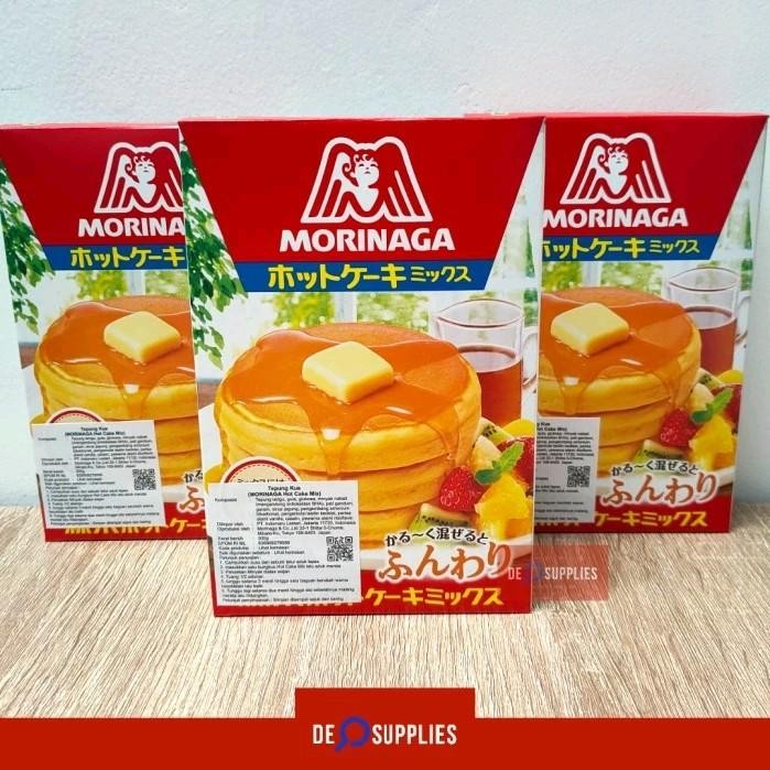 

TERLARIS! Morinaga Tepung Pancake Jepang Hot Cake Mix 300g - Waffle Instan Japan