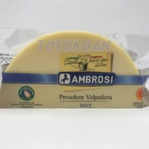 

AMBROSI PROVOLONE VALPADANA DOLCE CHEESE KEJU 250 GR