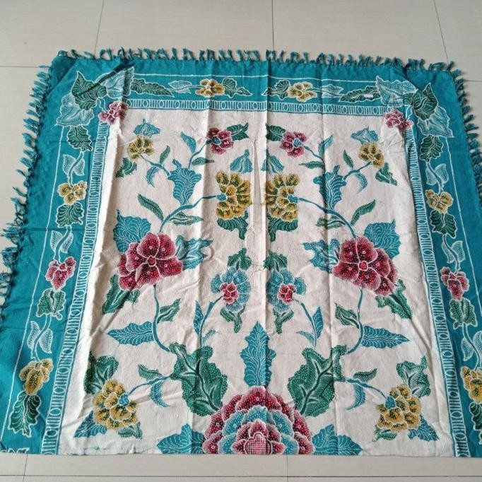 Taplak Meja Makan 8 Kursi Batik Tulis