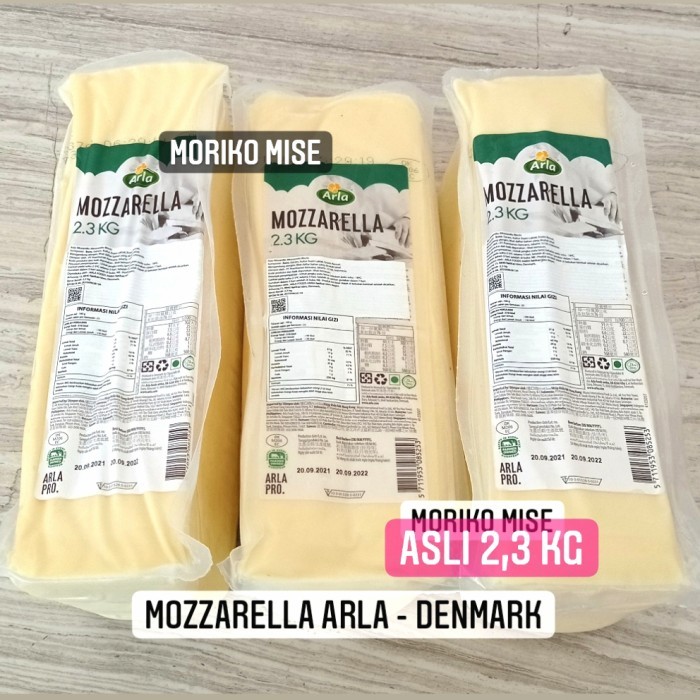 

keju arla mozzarella cheese / mozza cheese / mozzarela mozarella
