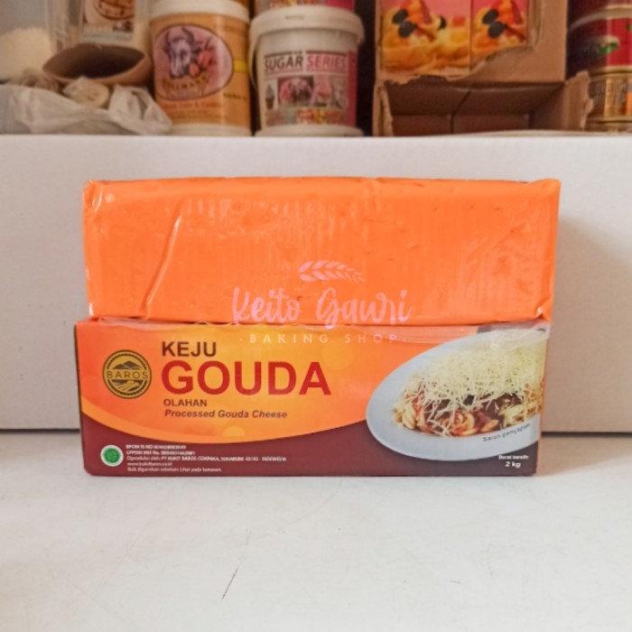 

Keju Orange Processed Gouda 2 Kg Cheese Olahan