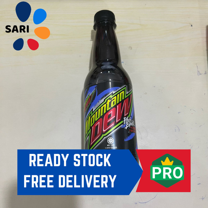 

Mountain Dew Pitch Black 500ml Soft Drink