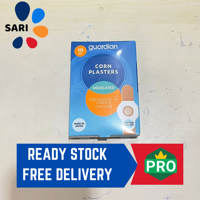 

Guardian Corn Plasters Medicated For Removal Of Corns & Calluses 10pcs