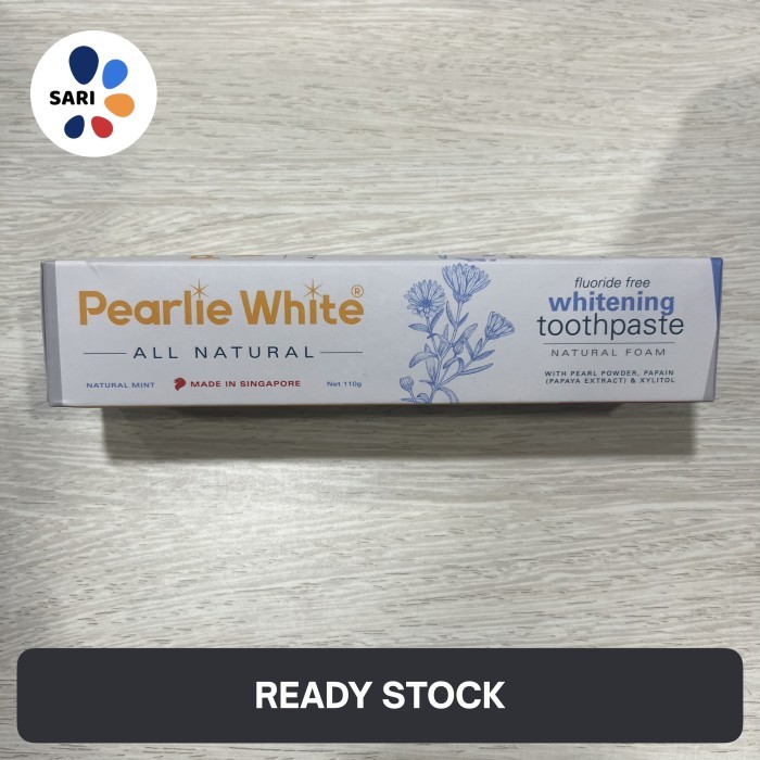 

Pearlie White All Natural Whitening Toothpaste 100g