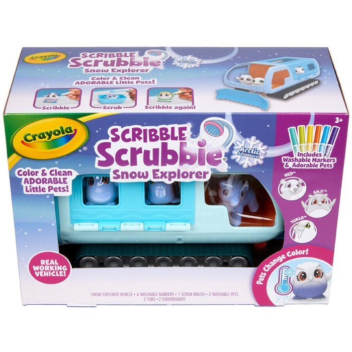 

Crayola Scribble Scrubbie Snow Explorer