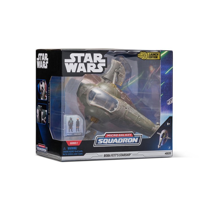 

Star Wars Micro Galaxy Squadron Deluxe Boba Fett's Starship