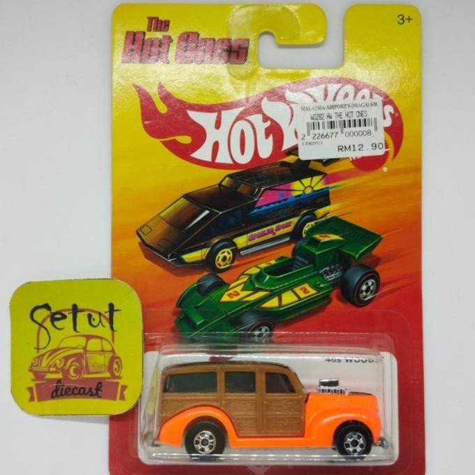 HOT WHEELS HOTWHEELS THE HOT ONES 40S WOODIE ORANGE RARE