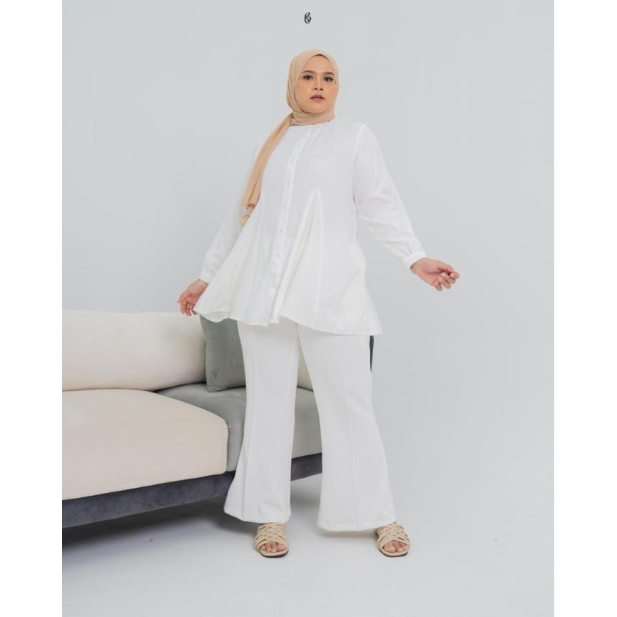 Bibigsize - Ruby Pants | Bawahan Celana Cutbray Flare Bigsize Jumbo