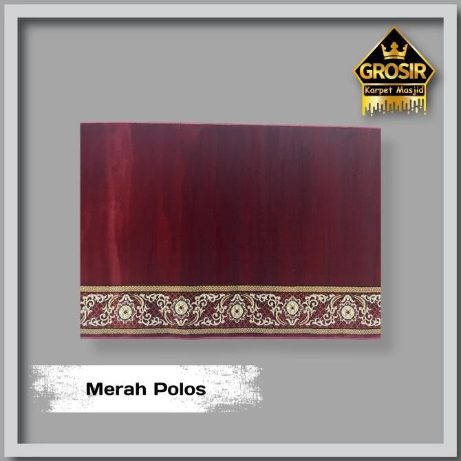 Terjangkau Karpet Masjid Al Namaz Tebal 15Mm Meteran / Karpet Sajadah