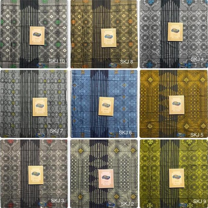 Spesial Sarung Sapphire Premium Kawung Jacquard (Skj)