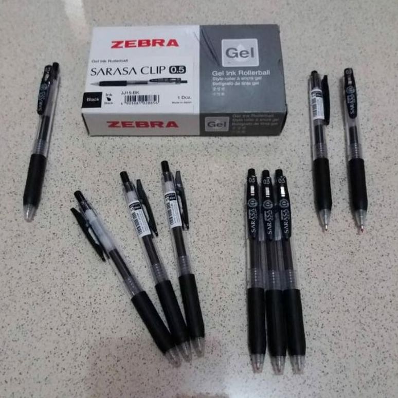 

Original Pen Sarasa 0.5 Harga Tertera Selusin Isi 12 Pcs Premium