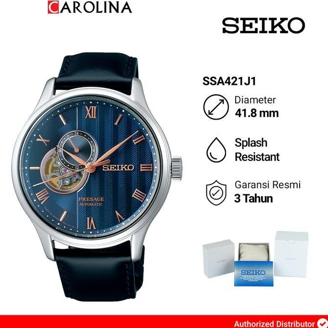 Jam Tangan Pria Seiko Presage SSA421J1 Zen Garden Sakura Automatic