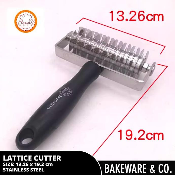 Stainless Lattice Cutter Pastry Multi-Wheels