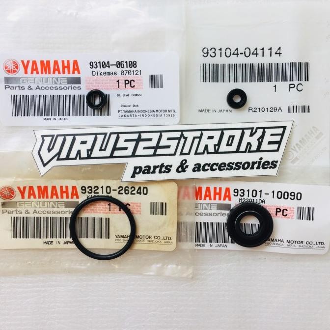 TERMURAH - Seal Sil Set Pompa Oli Samping F1ZR FIZR Force 1 Alfa Sigma Original