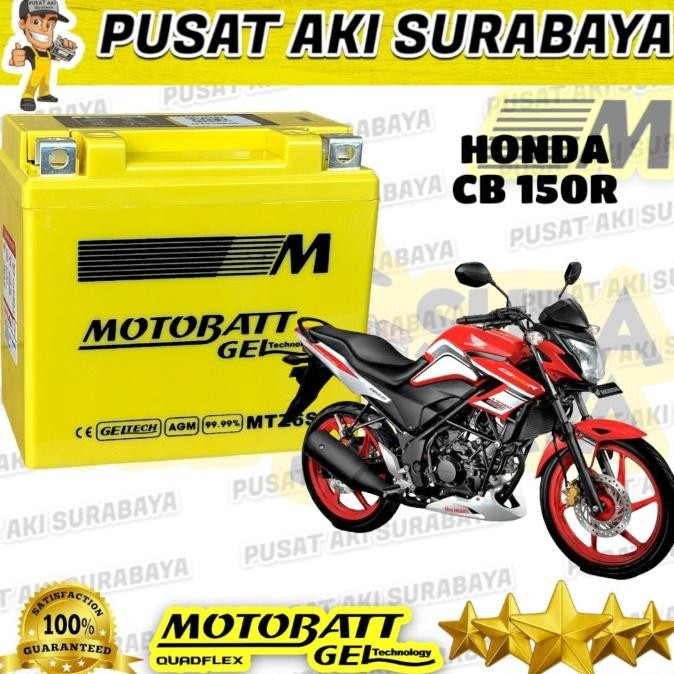 BEBAS ONGKIR - AKI MURAH TERBAIK MOTOBATT MTZ6S GEL MOTOR CBR 150 CB 150R CB 150 R