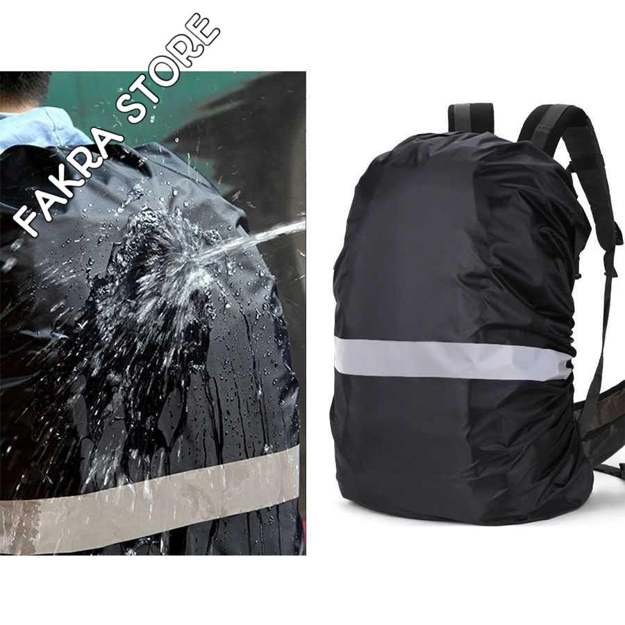 NEWBOLER Rain Cover Tas Ransel Backpack Camping Hiking with Reflektor - NB100 Original Termurah