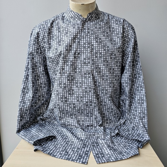 Baju Muslim Koko Pria Lengan Panjang Hitam Kotak Ettore Bugatti Bg1100 {TerlarisBest Seller}