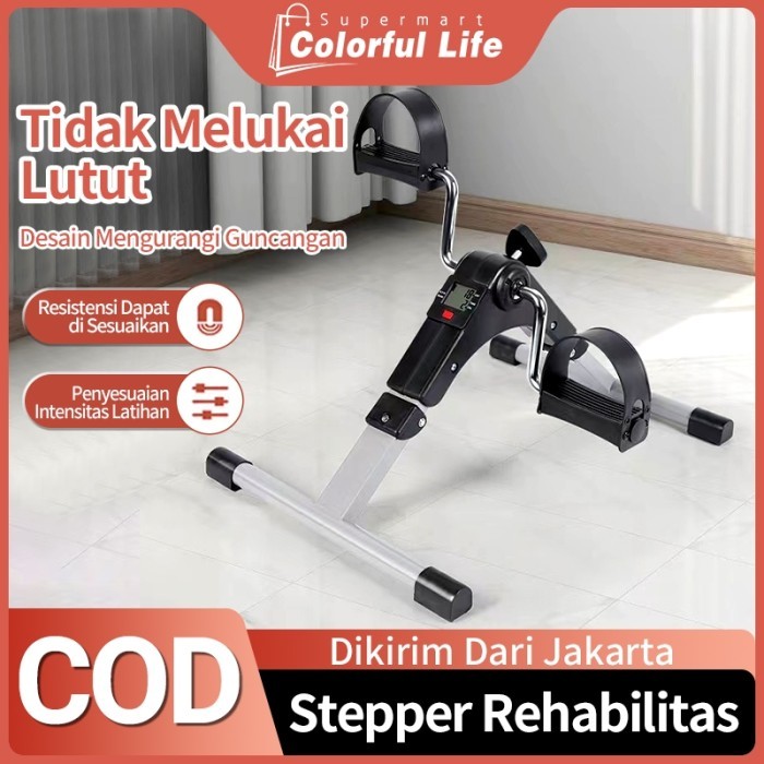 TERLARIS SEPEDA STATIS/TERAPI PORTABEL SEPEDA STATIS/SEPEDA MINI/STROKE TERAPI TANGAN DAN