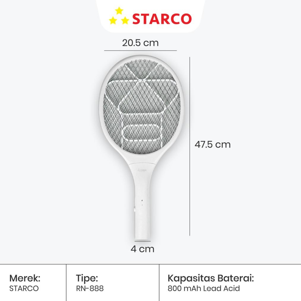 Starco Raket Nyamuk RN-888