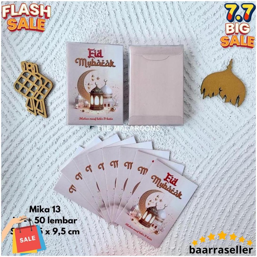 

Grosir 50 Lembar Amplop Lebaran Hari Raya Idul Fitri Angpao Thr Eid Mubarak Bisa Cod