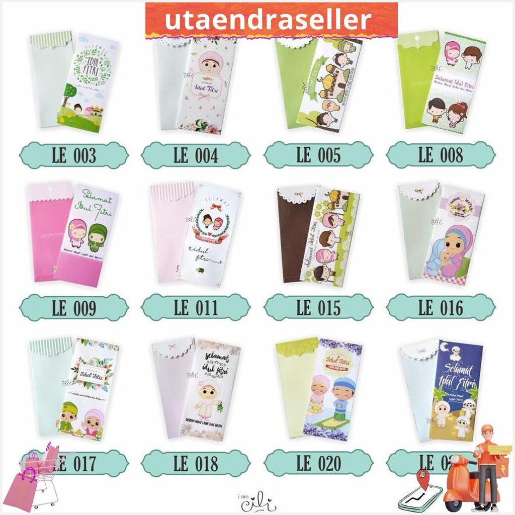 

Angpao Amplop Uang Thr Lebaran Iamcili (Grup 05) Termurah Banget