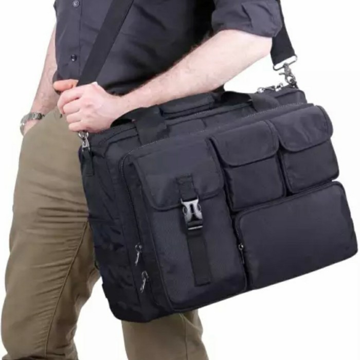 tas laptop pria militer tankis tas kurir laptop
