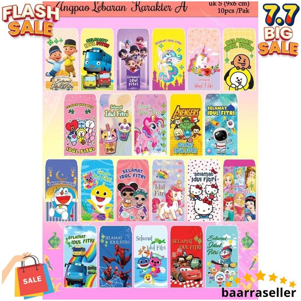 

Amplop Lebaran 50Pc / Angpao Idul Fitri Masjid Jumbo Besar Siap Kirim