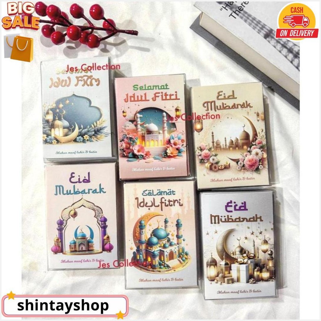 

Amplop Lebaran Idul Fitri (Isi 50 Lembar) Amplop Karakter Angpao Lucu Original Produk
