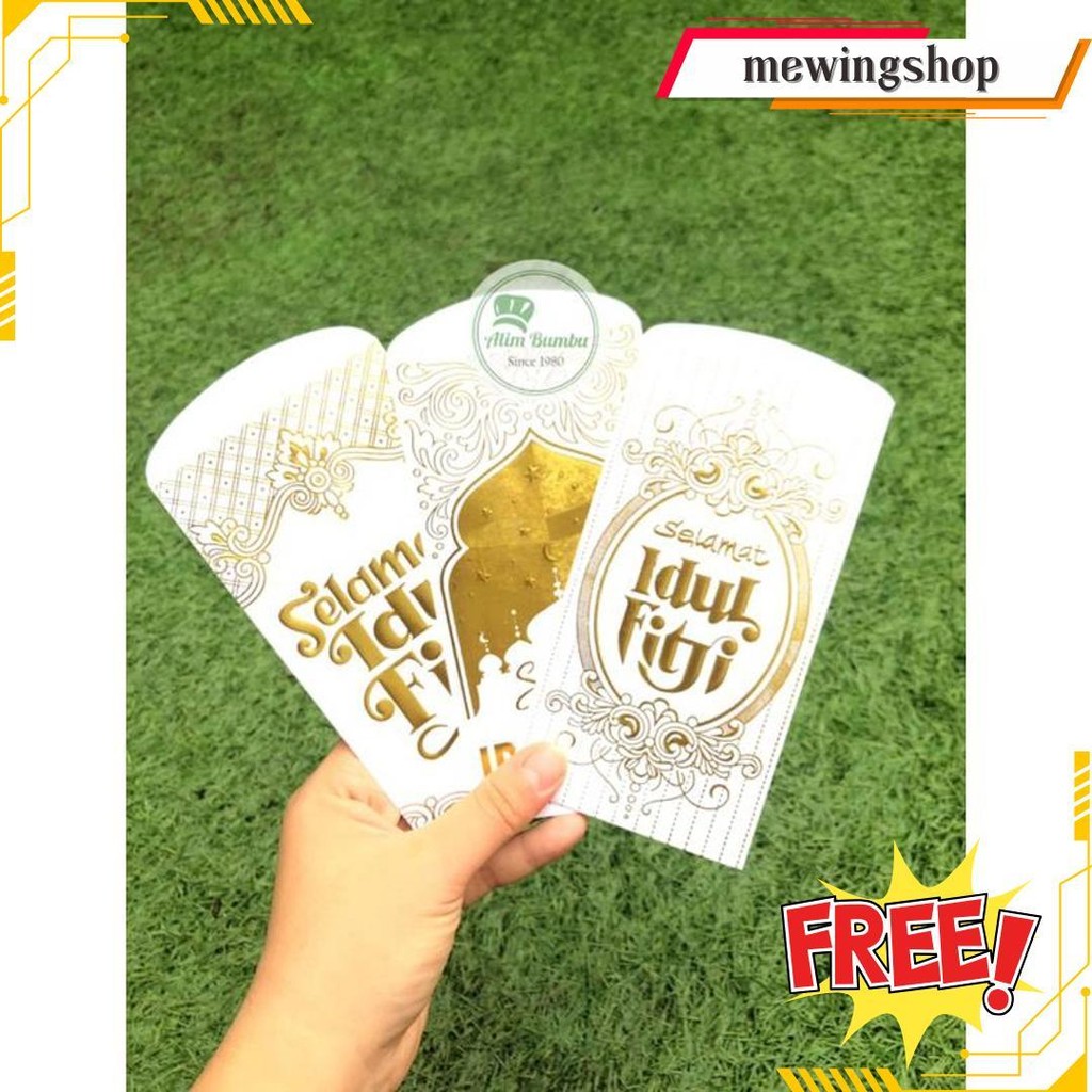 

(Isi 50 Lembar) Amplop Jumbo / Angpao Tebal Premium Thr Lebaran Idul Fitri 2023 Gratis Ongkir