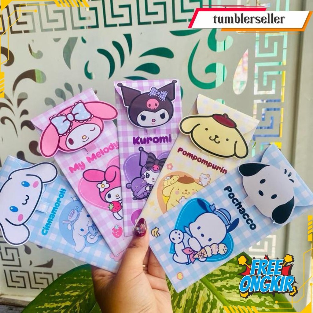 

Amplop Jumbo Karakter Sanrio & Labubu - Amplop Lebaran Amplop Natal Amplop Imlek 2025 Cod
